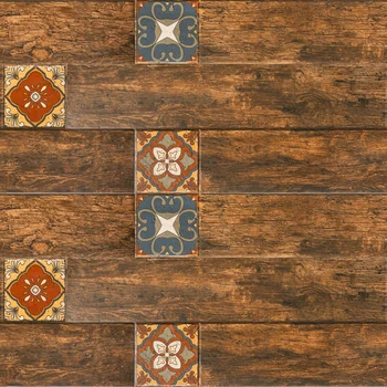 Matt Punch Wooden Plank Vitrified Tile image 1