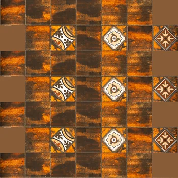 Matt Punch Patterned Decorative Vitrified Tile image 1