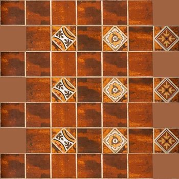 Matt Punch Patterned Decorative Vitrified Tile image 1