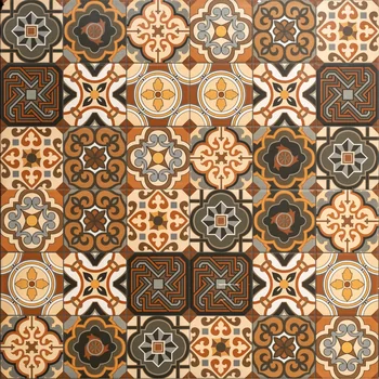 Matt Patterned Decorative Ceramic Tile image 1