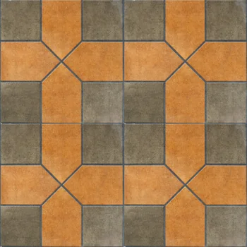 Matt Punch Geometric Vitrified Tile image 2