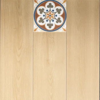 Rustic Matt Wooden Plank Vitrified Tile image 2
