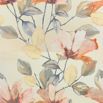 Matt Glue Floral Ceramic Tile image 2