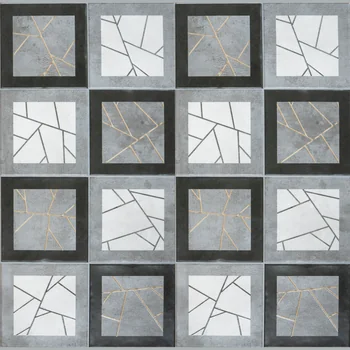 Matt Glue Geometric Ceramic Tile image 2