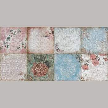 Matt Patterned Decorative Ceramic Tile image 1