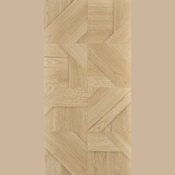 Matt Carving Wooden Vitrified Tile image 1