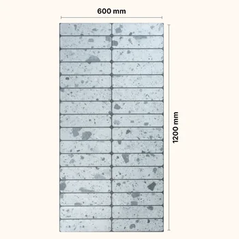 Matt Punch Terrazzo Vitrified Tile image 2