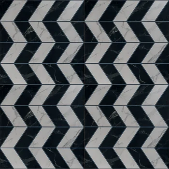 Matt Chevron Vitrified Tile image 1