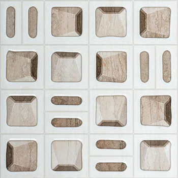 Glossy Punch Geometric Ceramic Tile image 2
