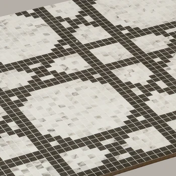 Matt Glue Carving Mosaic Vitrified Tile image 2