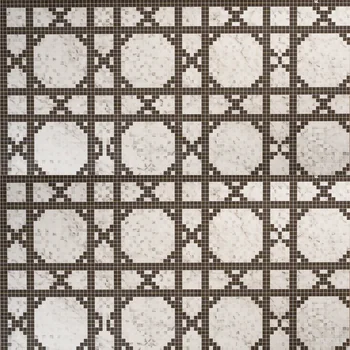 Matt Glue Carving Mosaic Vitrified Tile image 1