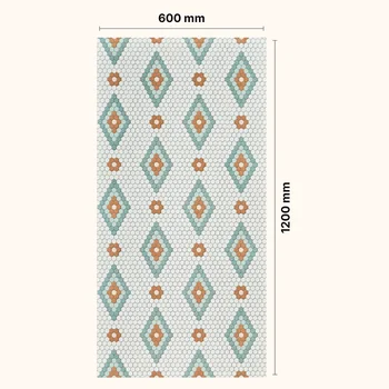 Matt Glue Mosaic Vitrified Tile image 2