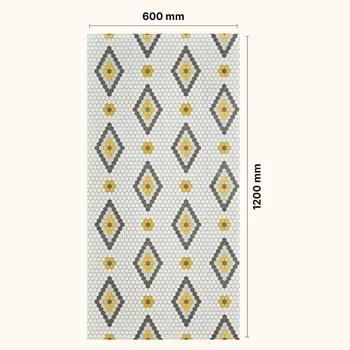 Matt Glue Mosaic Vitrified Tile image 2