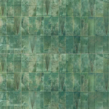 Glossy Carving Patterned Decorative Vitrified Tile image 1