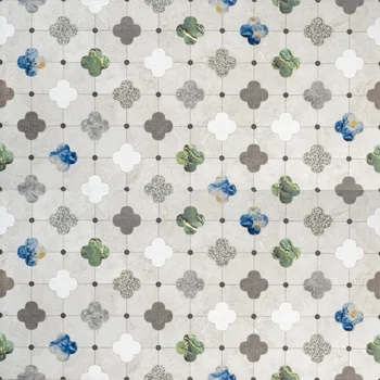 Glossy Carving Patterned Decorative Vitrified Tile image 1