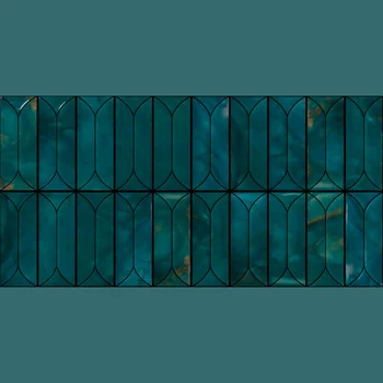 Glossy Patterned Decorative Ceramic Tile image 1