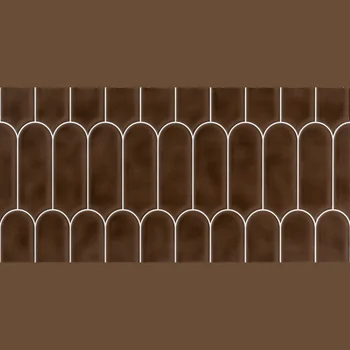 Glossy Punch Subway Ceramic Tile image 1
