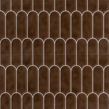 Glossy Punch Subway Ceramic Tile image 2
