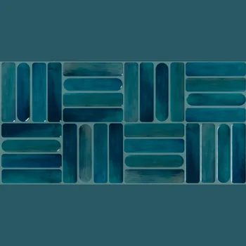 Glossy Punch Pattern Ceramic Tile image 1