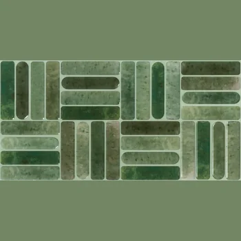 Glossy Punch Pattern Ceramic Tile image 1