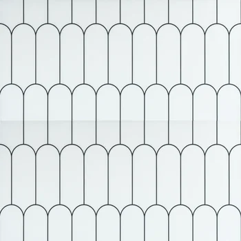 Glossy Punch Patterned Decorative Ceramic Tile image 2