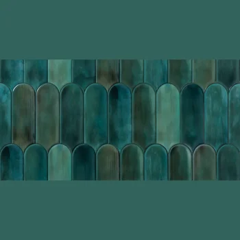 Glossy Patterned Decorative Ceramic Tile image 1
