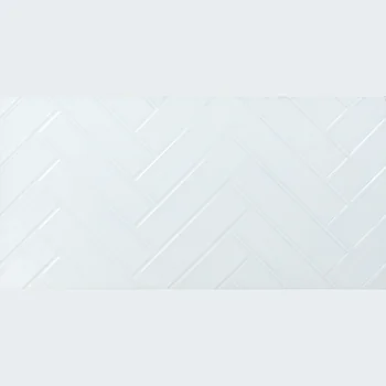 Glossy Punch Herringbone Ceramic Tile image 1