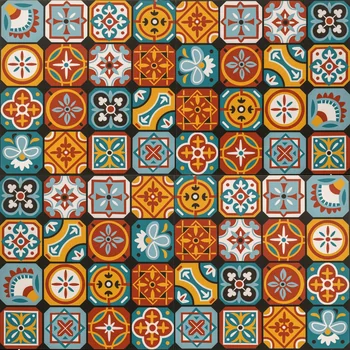 Matt Luster Moroccan Ceramic Tile image 1