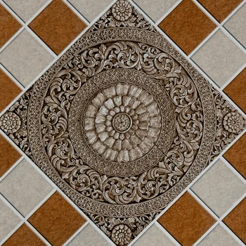 Matt Punch Patterned Decorative Vitrified Tile image 2