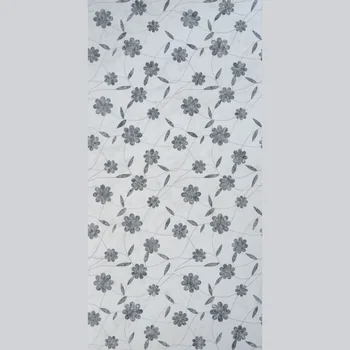 Glossy Carving Floral Vitrified Tile image 1