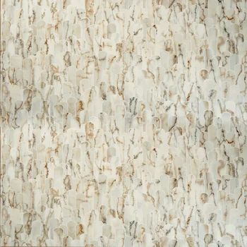Matt Carving Patterned Decorative Vitrified Tile image 2