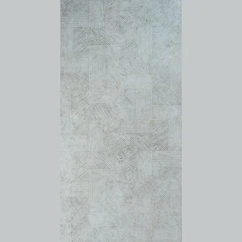 Glossy Carving Patterned Decorative Vitrified Tile image 1