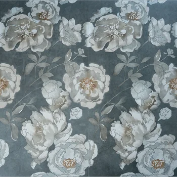 Matt Glue Floral Vitrified Tile image 2