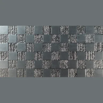 Matt Carving Patterned Decorative Ceramic Tile image 1