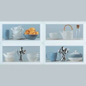 Glossy Patterned Decorative Ceramic Tile image 1