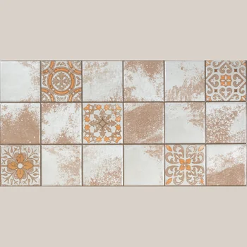 Matt Punch Glue Patterned Decorative Ceramic Tile image 1