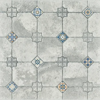 Rustic Matt Patterned Decorative Vitrified Tile image 1