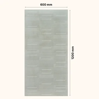Matt Punch Patterned Decorative Vitrified Tile image 2
