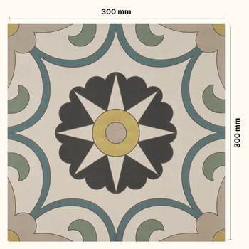 Matt Moroccan Ceramic Tile image 2
