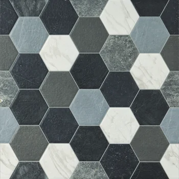 Matt Punch Geometric Vitrified Tile image 1