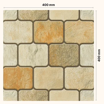 Matt Punch Patterned Decorative Vitrified Tile image 2