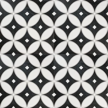 Matt Carving Monochrome Vitrified Tile image 1