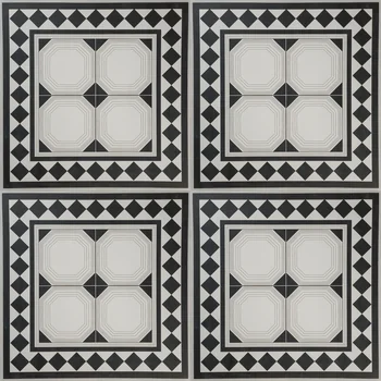 Matt Carving Monochrome Vitrified Tile image 1