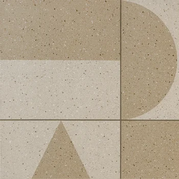 Rustic Carving Geometric Vitrified Tile image 2