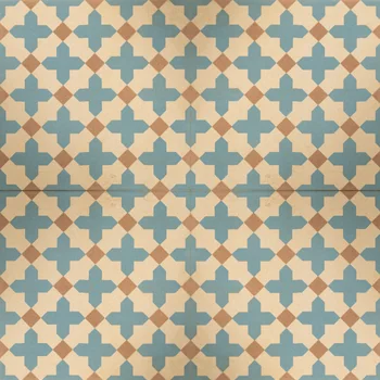 Matt Luster Patterned Decorative Ceramic Tile image 1