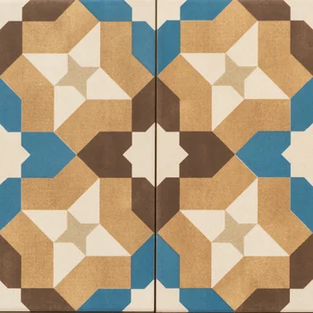 Matt Luster Patterned Decorative Ceramic Tile image 2