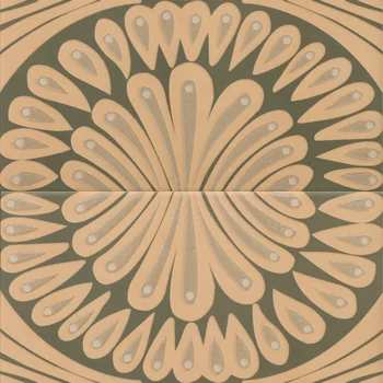 Matt Glue Patterned Decorative Colour Body Vitrified Tile image 2