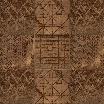 Metallic Matt Patterned Decorative Colour Body Vitrified Tile image 1