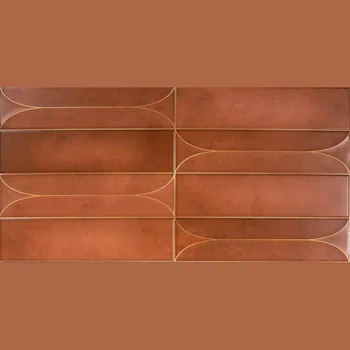 Matt Punch Geometric Ceramic Tile image 1
