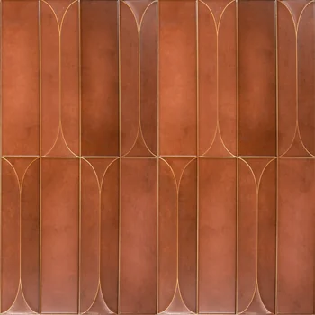 Matt Punch Geometric Ceramic Tile image 2